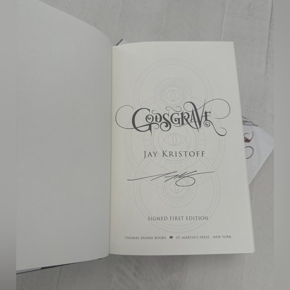 Jay Kristoff Nevernight trilogy: Nevernight, Godsgrave, Darkdawn ARC - Picture 8 of 9